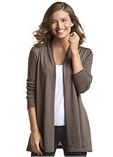 Knitted Open Cardigan