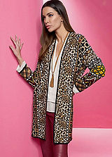 Longer Length Faux Leather Jacket