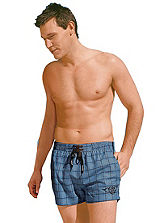 Olympia Checked Swimming Shorts