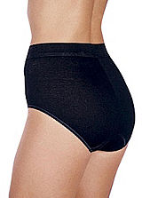 Pack of 3 Waist High Satin Edged Briefs