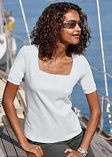 Square Neck Essential Top